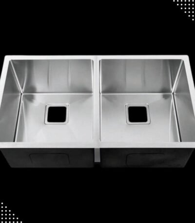 Double Bowl Matte Finish Kitchen Sink: Sleek & Functional Design