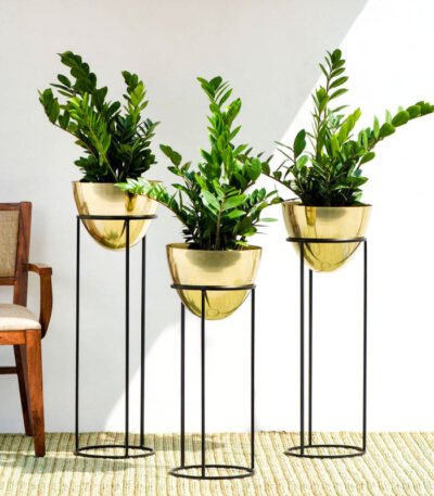 Metal Planter Set